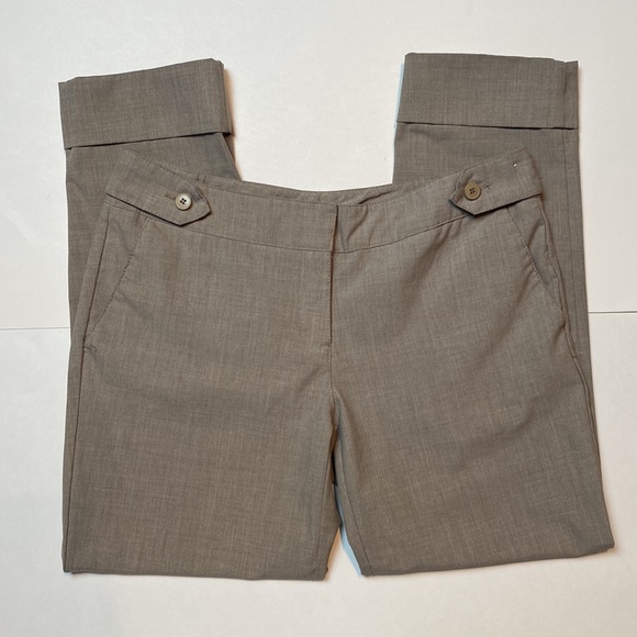 New York & Company Pants - New York & Company Women’s Stretch Cropped Cuffed Capri Dress Pants Size 4